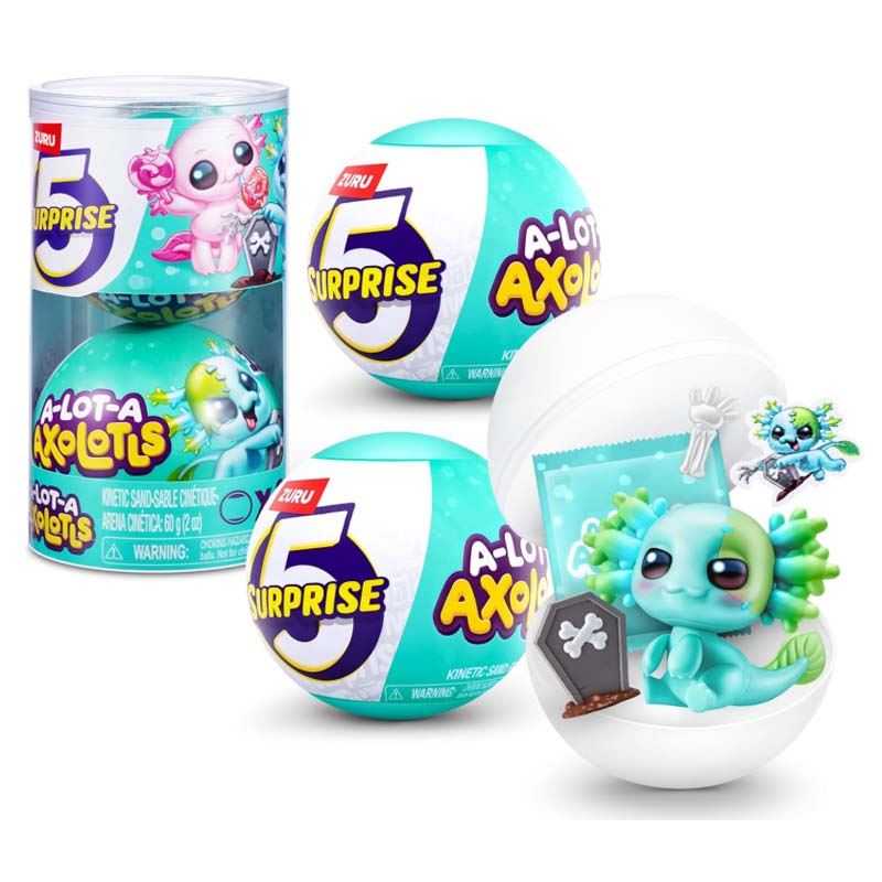 zuru 5 surprise s1 capsula ajolotes ( zuru - 77623gq2)