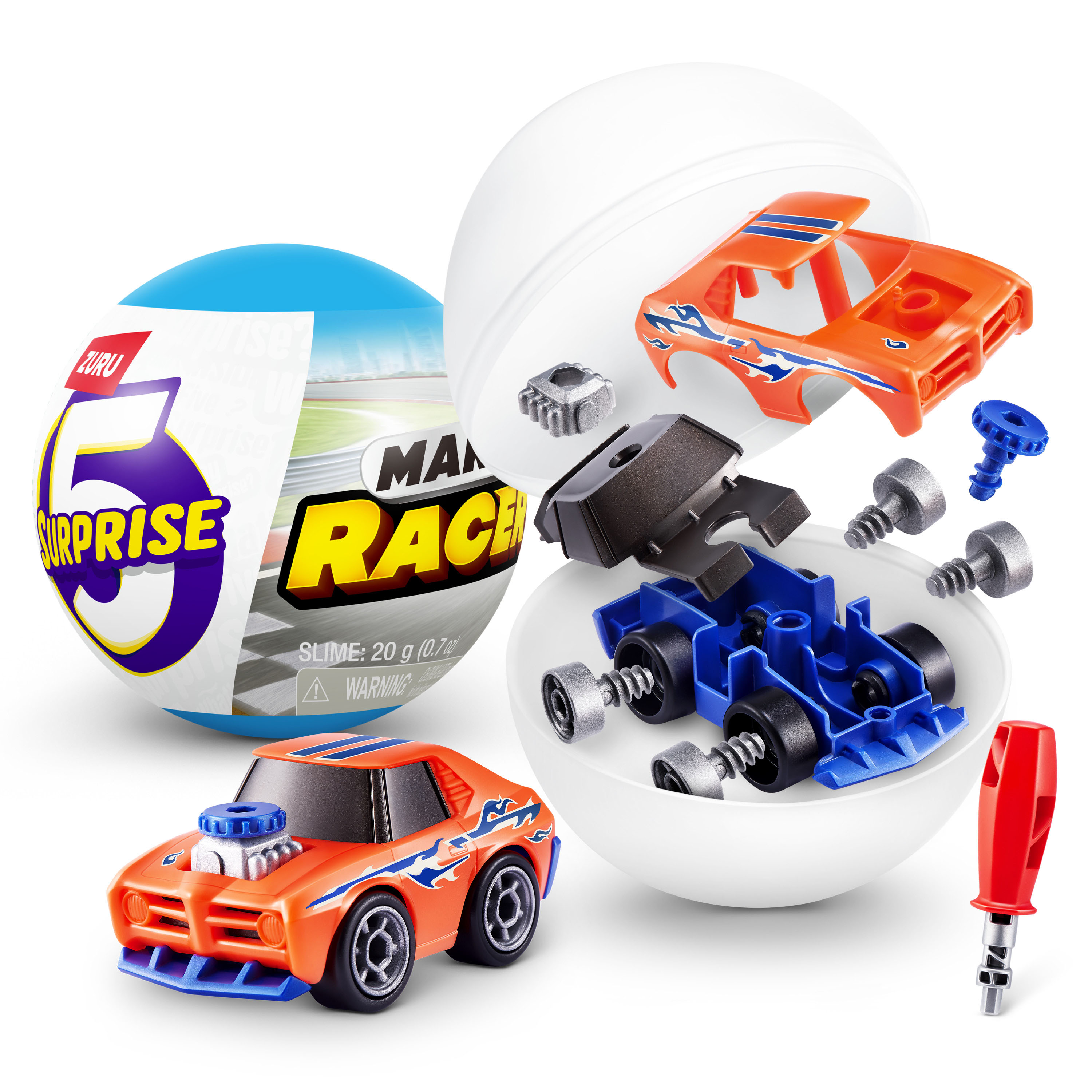 zuru 5 surprise s1 capsula make a racer (zuru - 77625gq2)