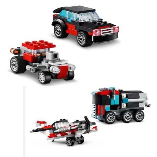 lego creator plataforma con helicoptero (31146)