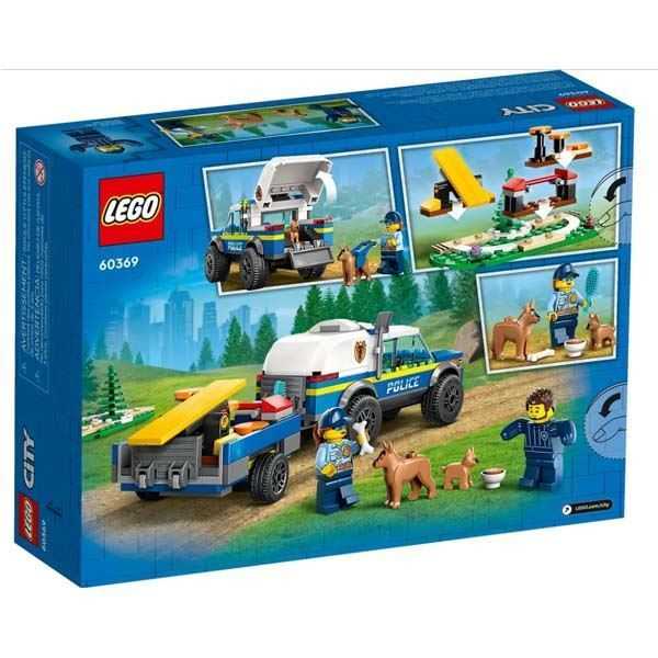 lego city entrenamiento movil para perros policia (60369)