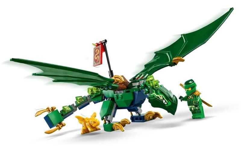 lego ninjago dragon verde del bosque de lloyd (71829)