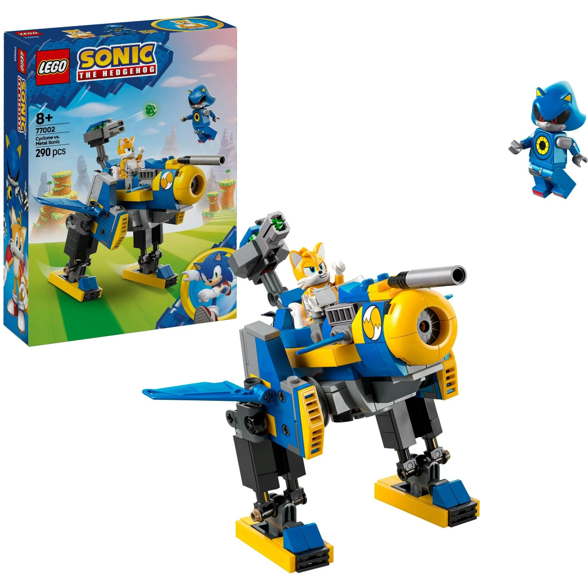 lego sonic ciclon vs metal sonic (77002)