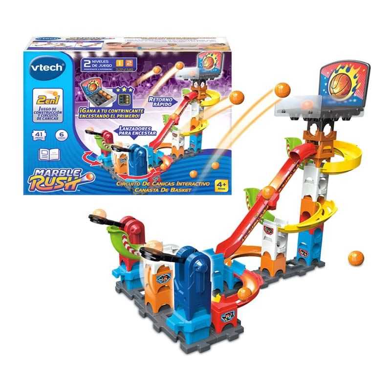 vtech marble rush canasta de basket (579822)