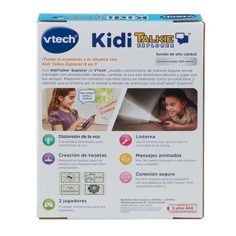 vtech kiditalkie explorer (572522)