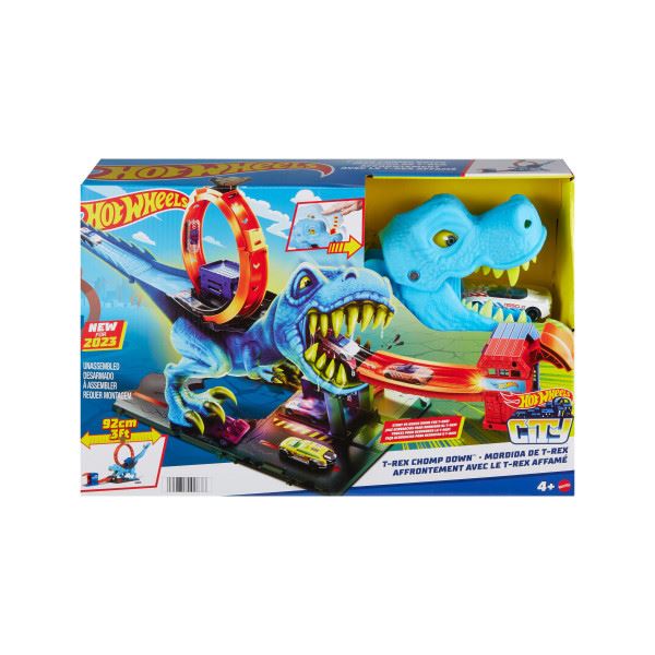 hot wheels city desafio del t-rex (mattel - hkx42)
