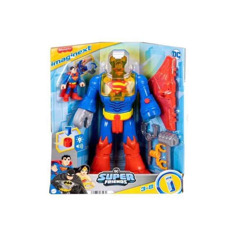 fisher imaginext dc figura superman insider exotra (mattel - jct47) fisher imaginext dc figura superman insider exotra (mattel - jct47)