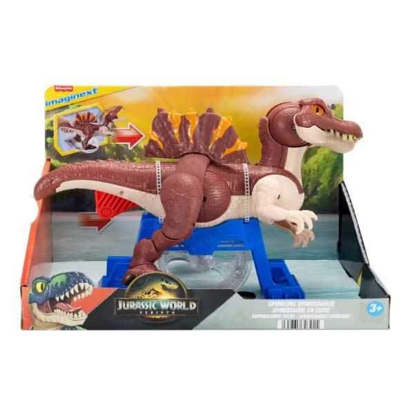 fisher imaginext jurassic world spinosaurus corredor (mattel - jfr24)