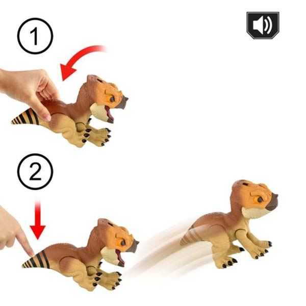 jurassic world dinosaurio interactivo anquilops (mattel - sjgc01)