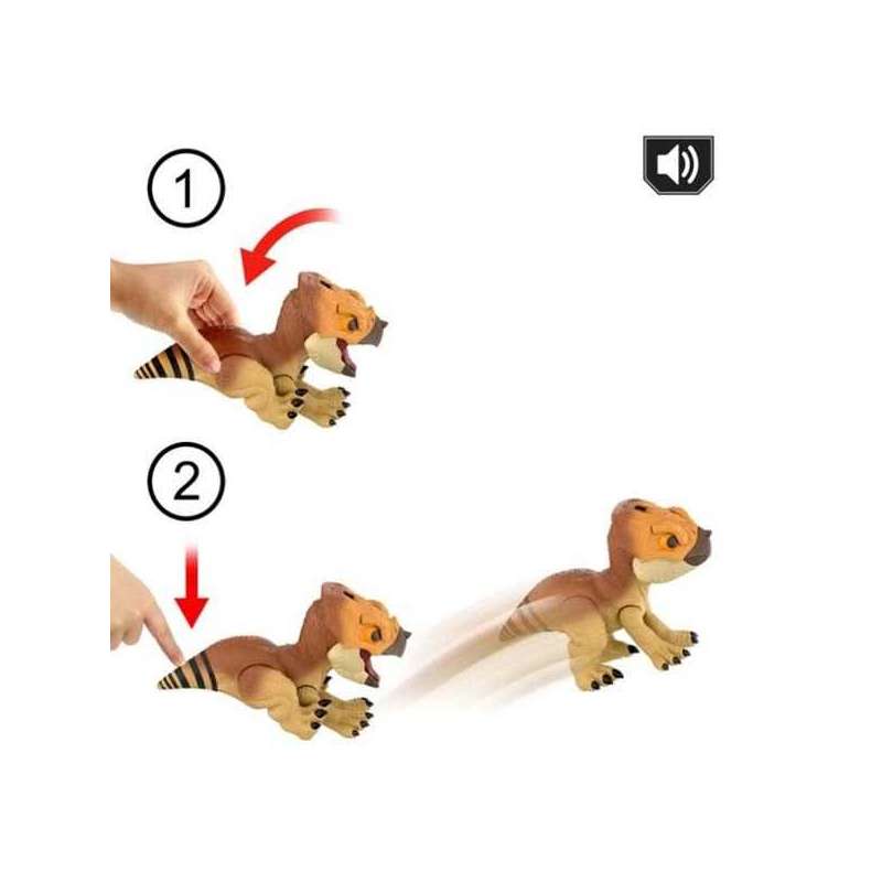 jurassic world dinosaurio interactivo anquilops (mattel - sjgc01)