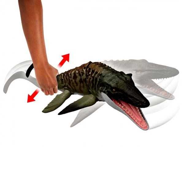 jurassic world dinosaurio mosasaurus (mattel - 00100401)