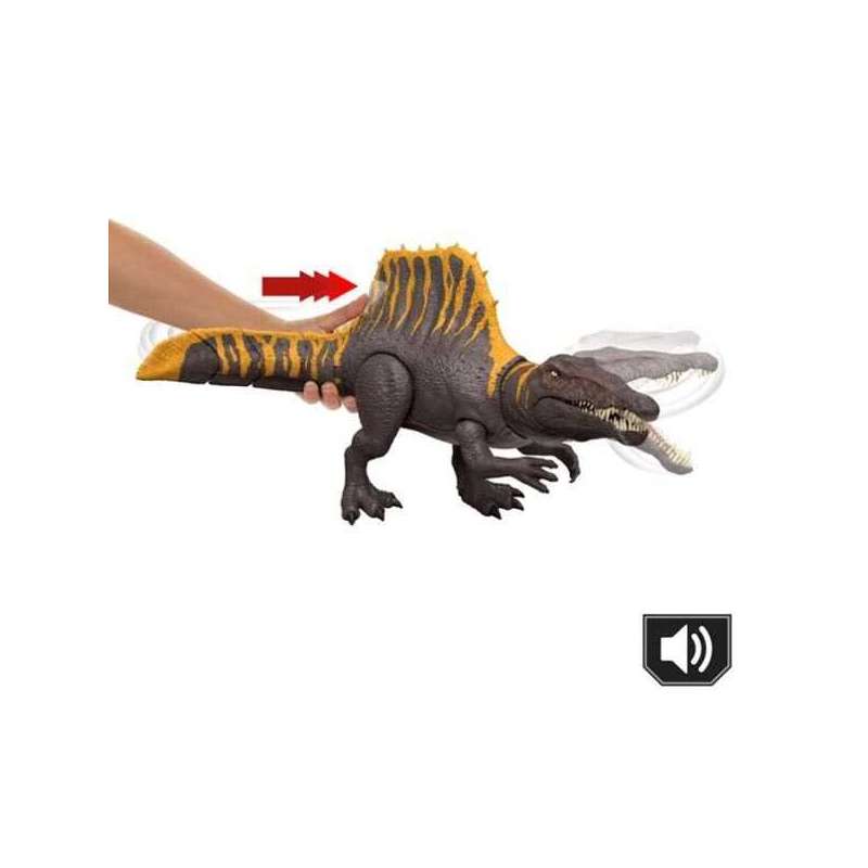 jurassic world dinosaurio spinosaurus ( (mattel - jgb56)