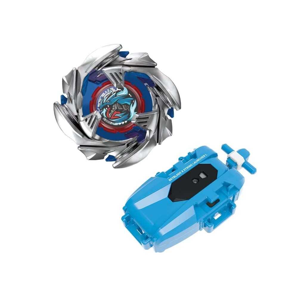 beyblade x cobalt dragoon 2-60c premium set launch (hasbro - g1491eu4)