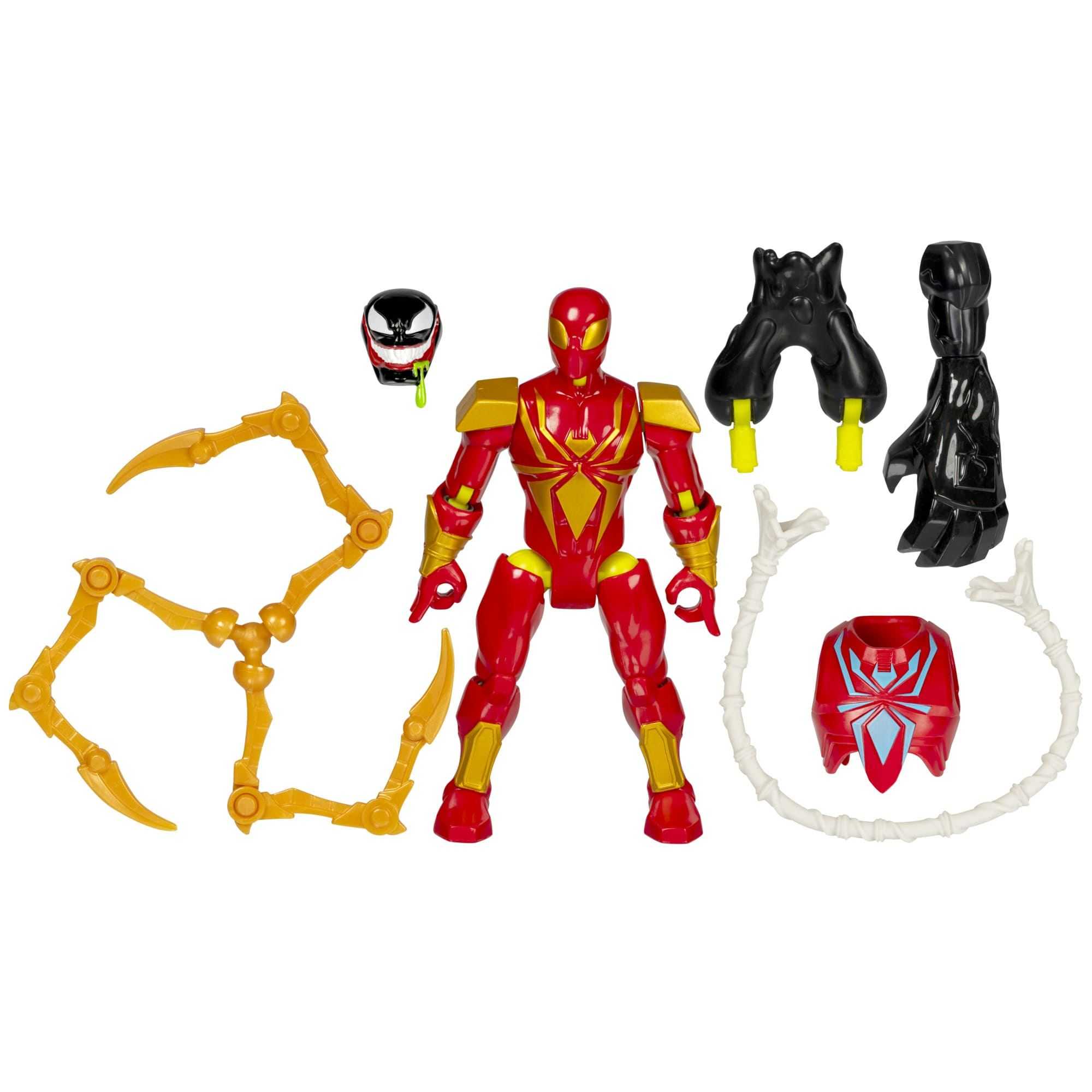spiderman figuras mixmashers deluxe surtidas (mattel - f92065l6)
