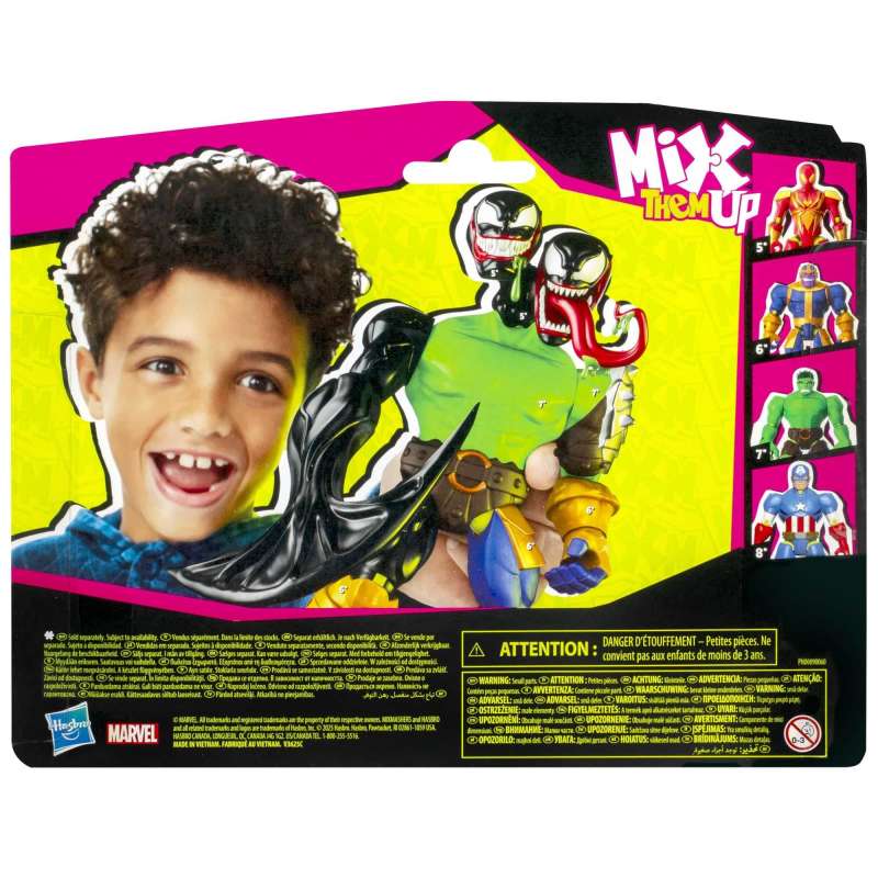 spiderman figuras mixmashers deluxe surtidas (mattel - f92065l6) spiderman figuras mixmashers deluxe surtidas (mattel - f92065l6)