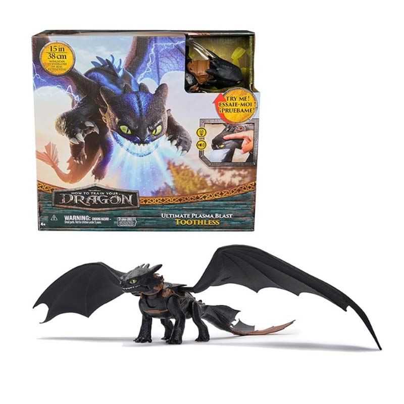 dragones movie dragon toothless electronico deluxe (spin master - 6072541)