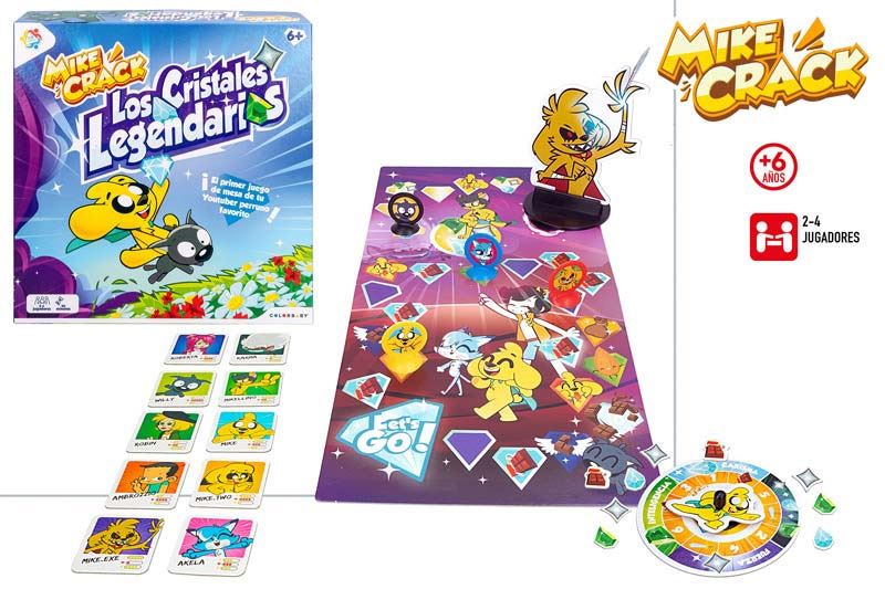 mike crack juego cristales legendarios (color baby - 48418)