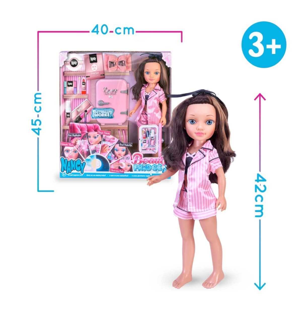 nancy beauty fridge (famosa - nac74000)