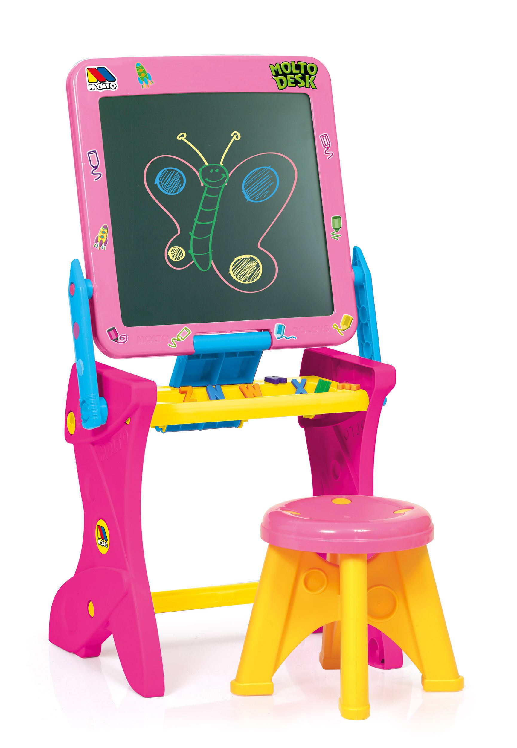 molto pupitre tiza rosa  (11072)
