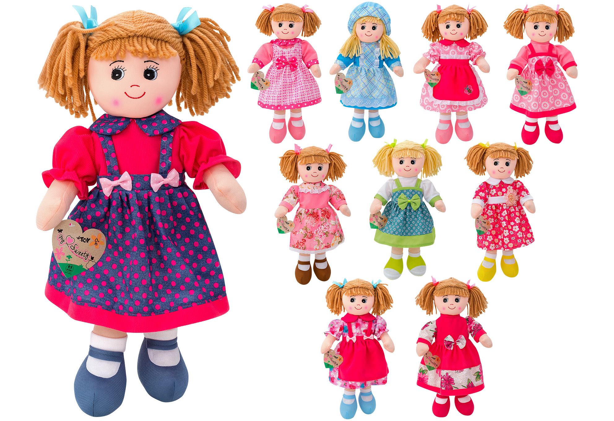 muÑeca de trapo 50 cms (globo - 33770)