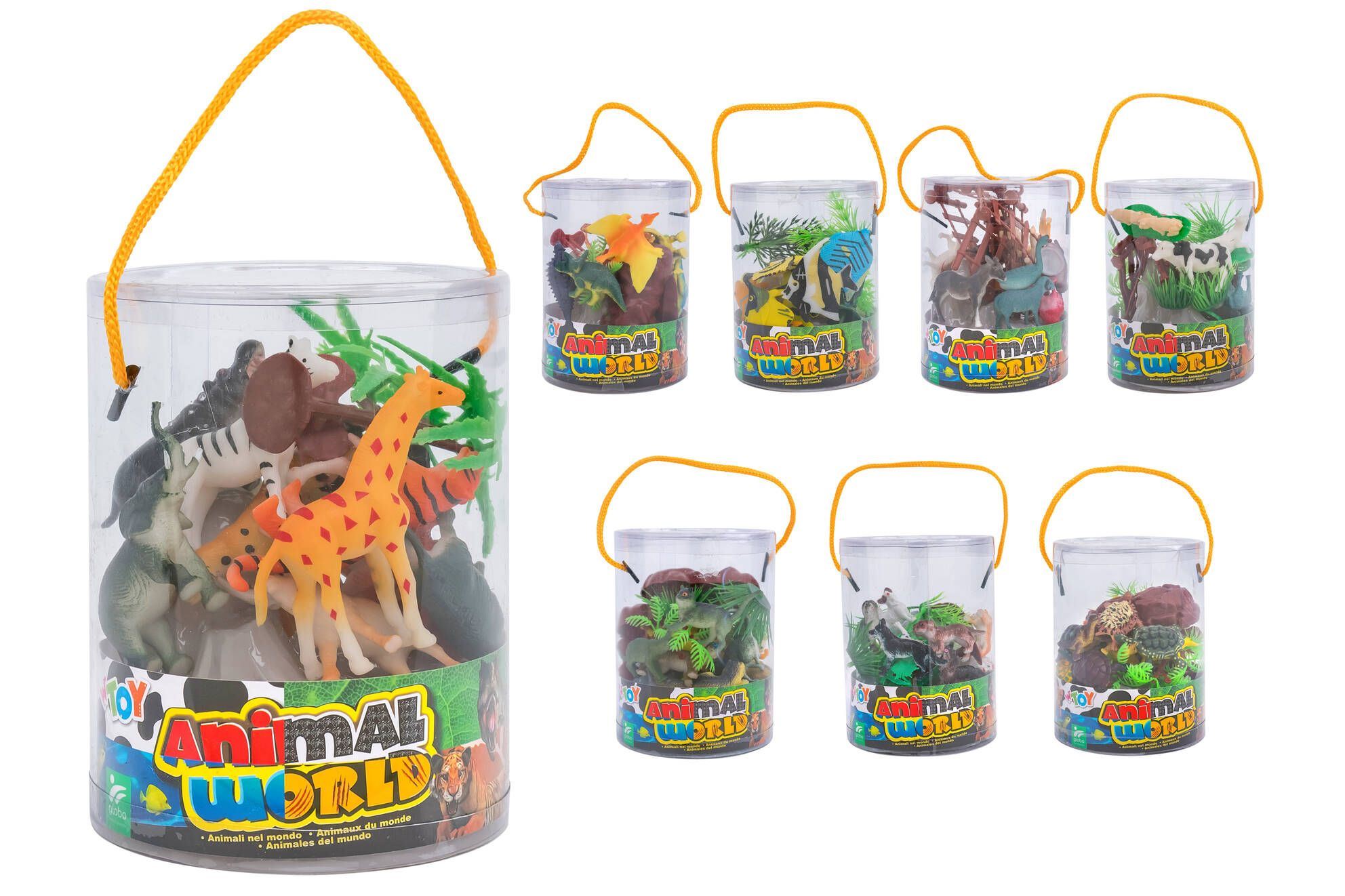 bote animales con accesorios surtidos   (globo - 41325)