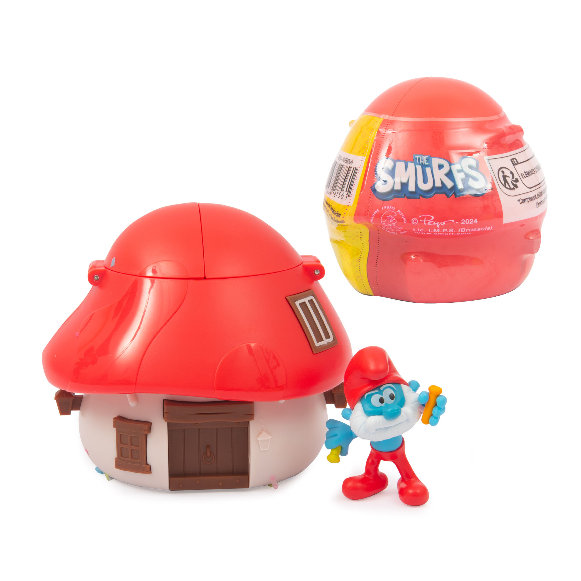 pitufos s2 figuras en casa sorpresa ( famosa - puf38000)