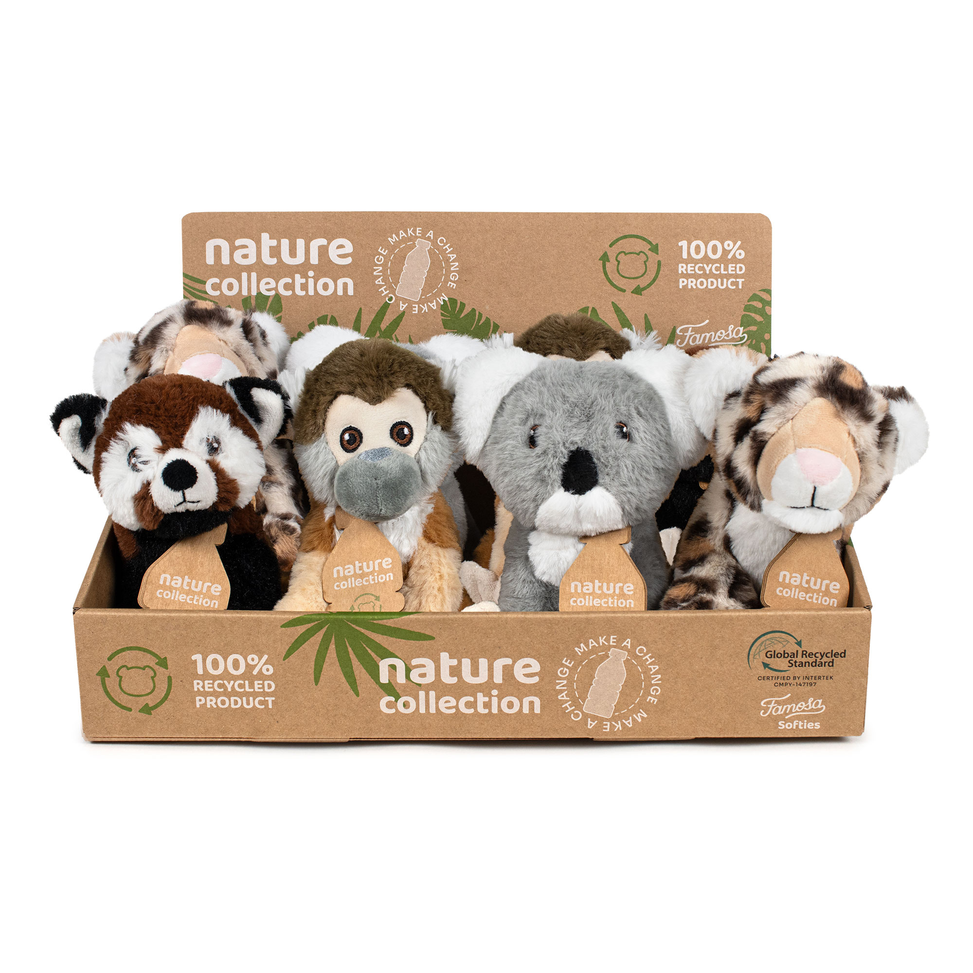 peluche nature mini 15 cm serie 2 (famosa - 760025085)