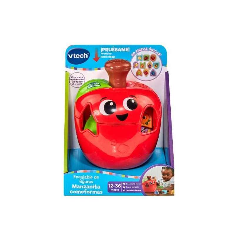 vtech encajable de figuras manzanitas (vtech - 564622) vtech encajable de figuras manzanitas (vtech - 564622)