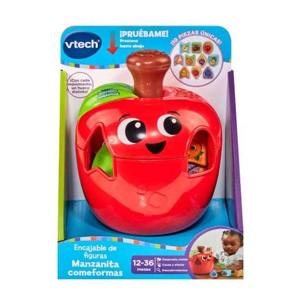 vtech encajable de figuras manzanitas (vtech - 564622)