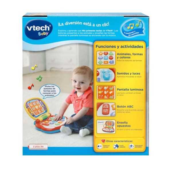 vtech pc mis primeras teclas (vtech - 191222)