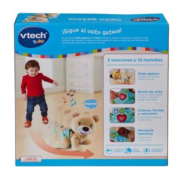vtech osito gateos nuevo color (vtech - 181167)