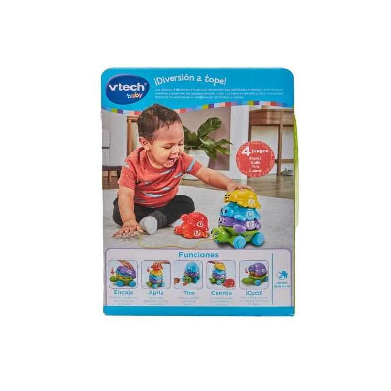vtech apilables de colores las tortugas (vtech - 609322)