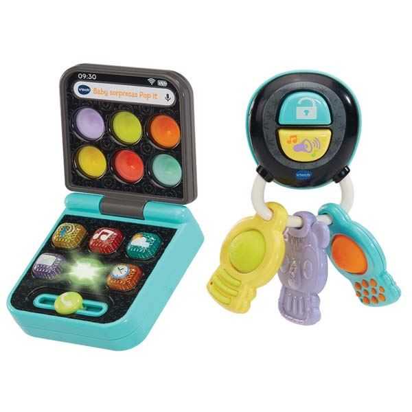 vtech pop it telefono y llaves (vtech - 578122)