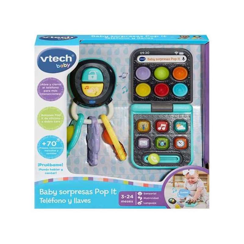 vtech pop it telefono y llaves (vtech - 578122)