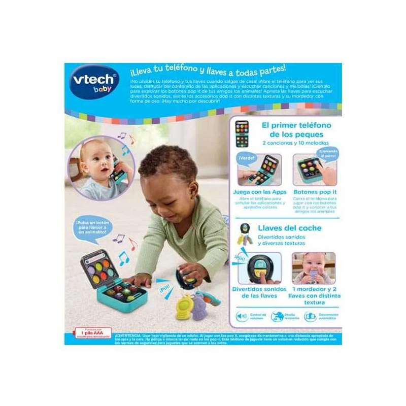 vtech pop it telefono y llaves (vtech - 578122)