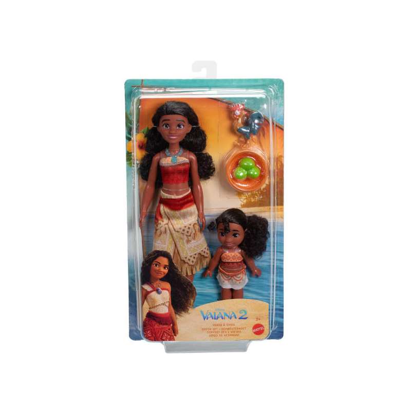 disney vaiana 2 pack 2 muÑecas hermanas (mattel - jbt66) disney vaiana 2 pack 2 muÑecas hermanas (mattel - jbt66)
