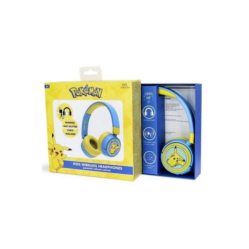 pokemon pikachu bluetooth auriculares (last level - rlpk0980) pokemon pikachu bluetooth auriculares (last level - rlpk0980)