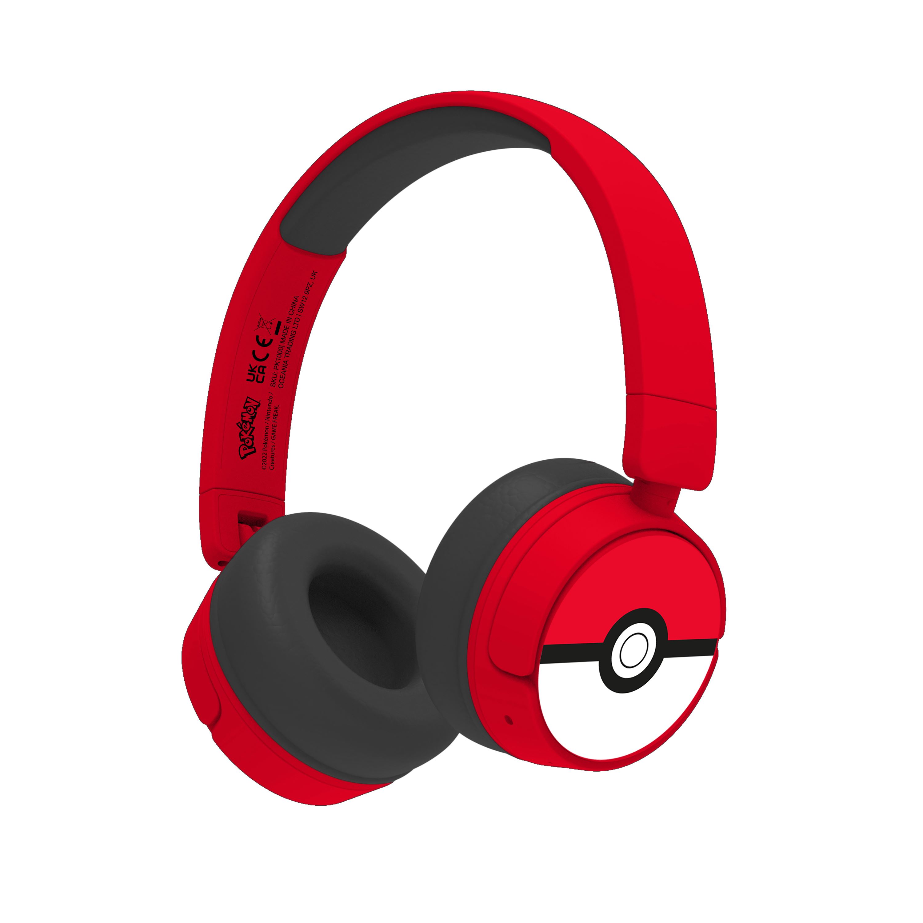 pokemon poke ball bluetooth auriculares (last level - rlpk1000)