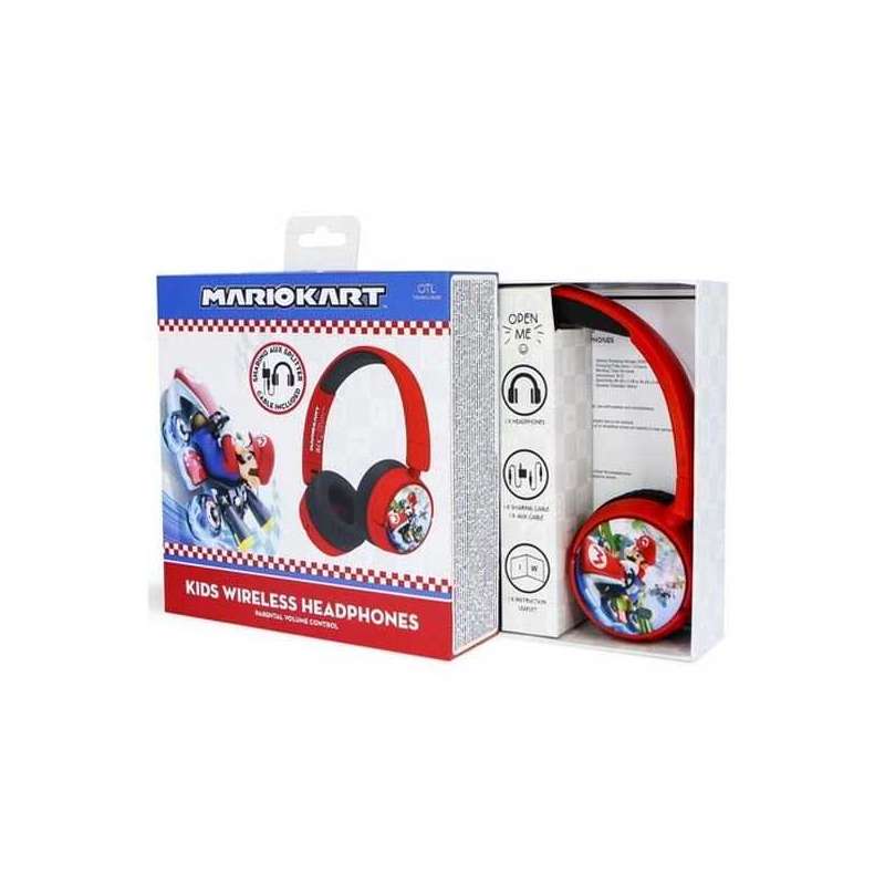 racing mario kids bluetooth auriculares (last level - rlmk0983)