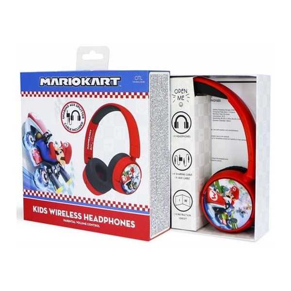 racing mario kids bluetooth auriculares (last level - rlmk0983)