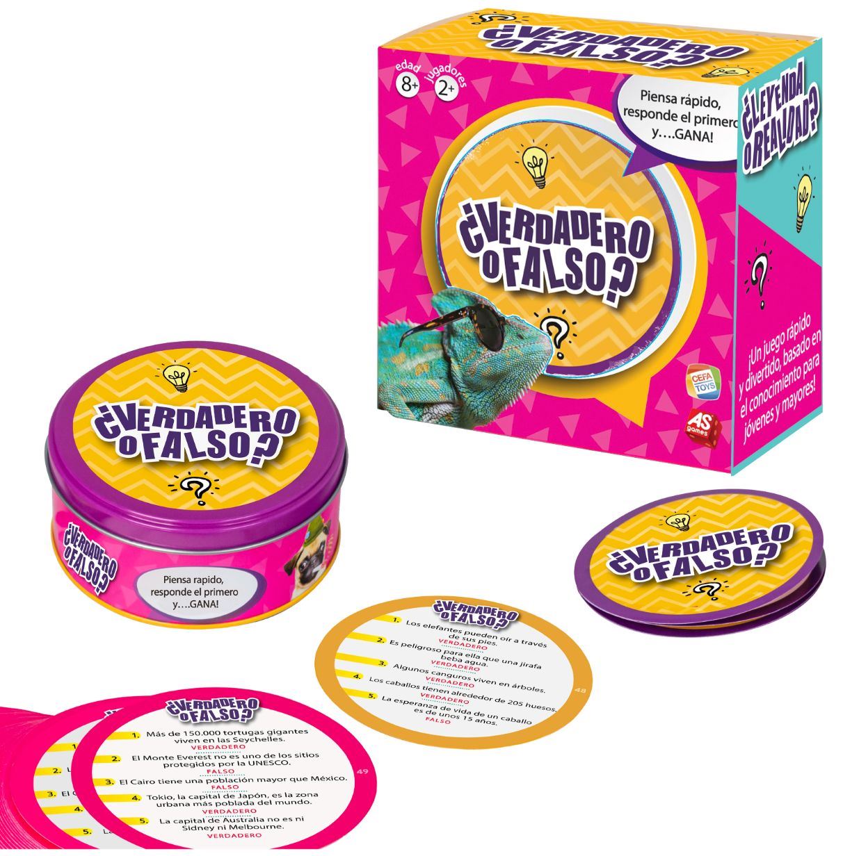 juego verdadero o falso (cefa - 21861)