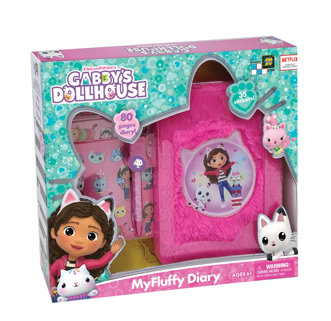 gabby´s dollhouse diario de actividades ( cefa - 00951)