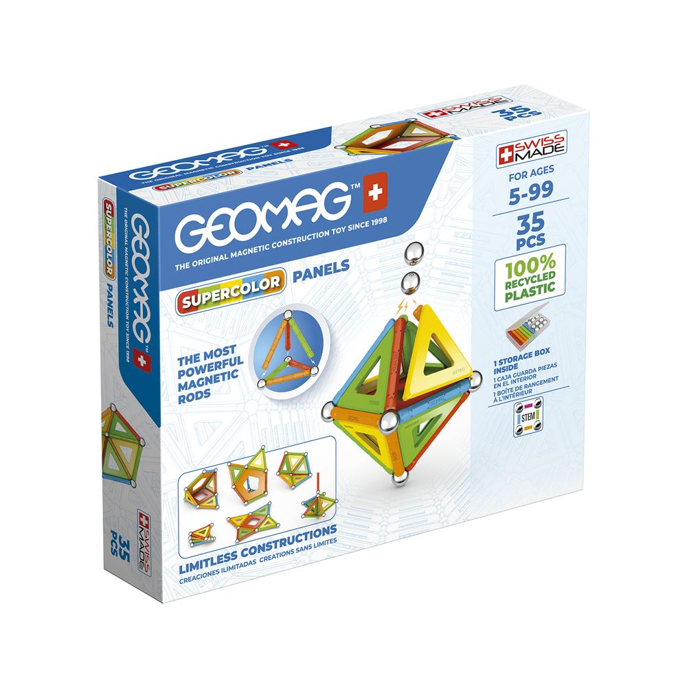 geomag green super colors panels 35  (toy partner - 00377)