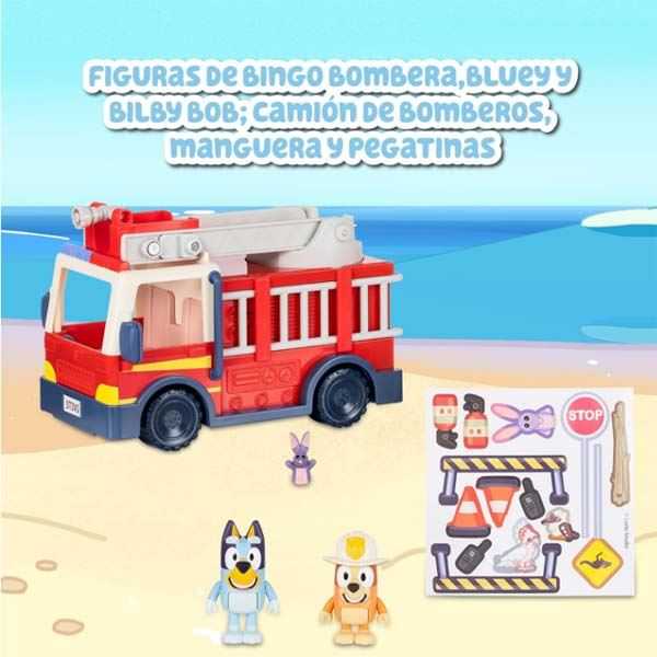 bluey firetruck ( famosa - bly68000)