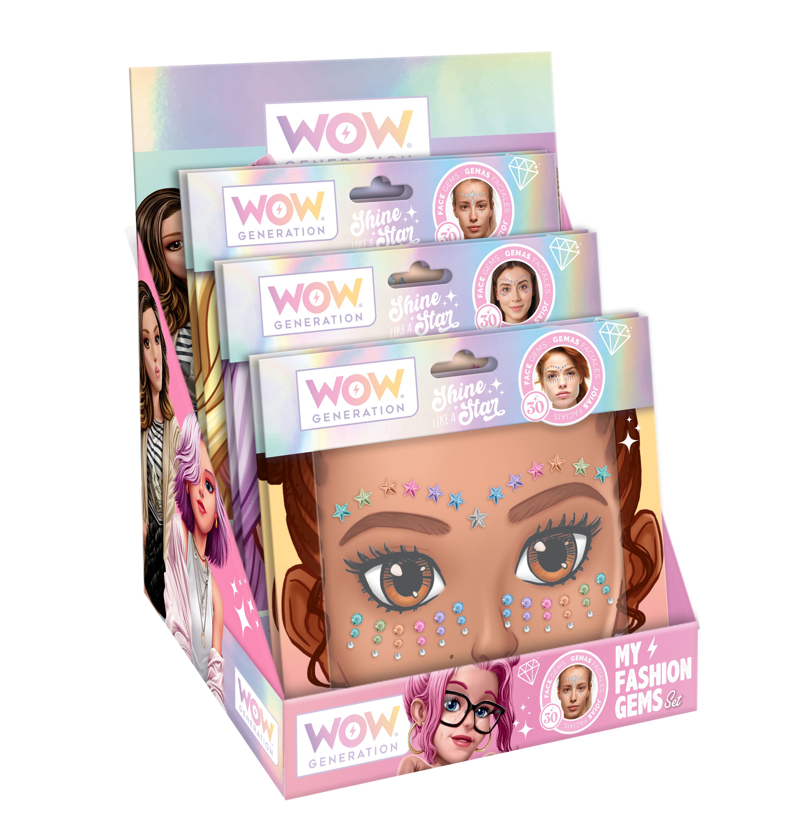 wow generation gemas faciales (kids licensing - wow00099)