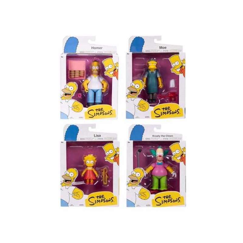 los simpsons serie 2 figuras 13 cm surtidas ( jakks pacific - 176614-gen)