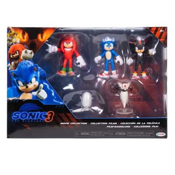 sonic 3 movie multipack figuras 6 cm s1 ( jakks pacific -  424084)