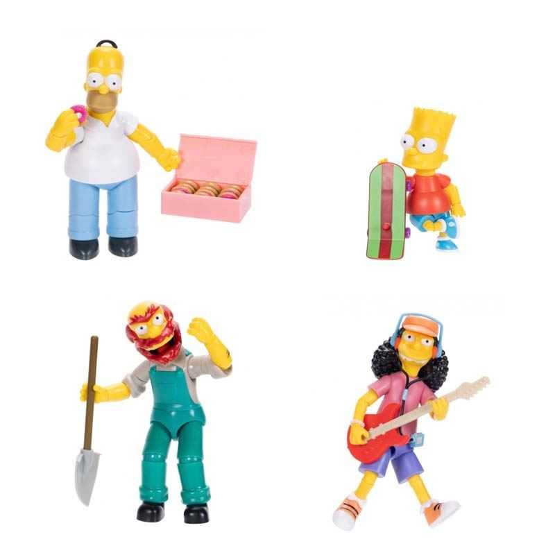 los simpsons serie 1 figuras 13 cm surtidas ( jakks pacific - 175404-gen)