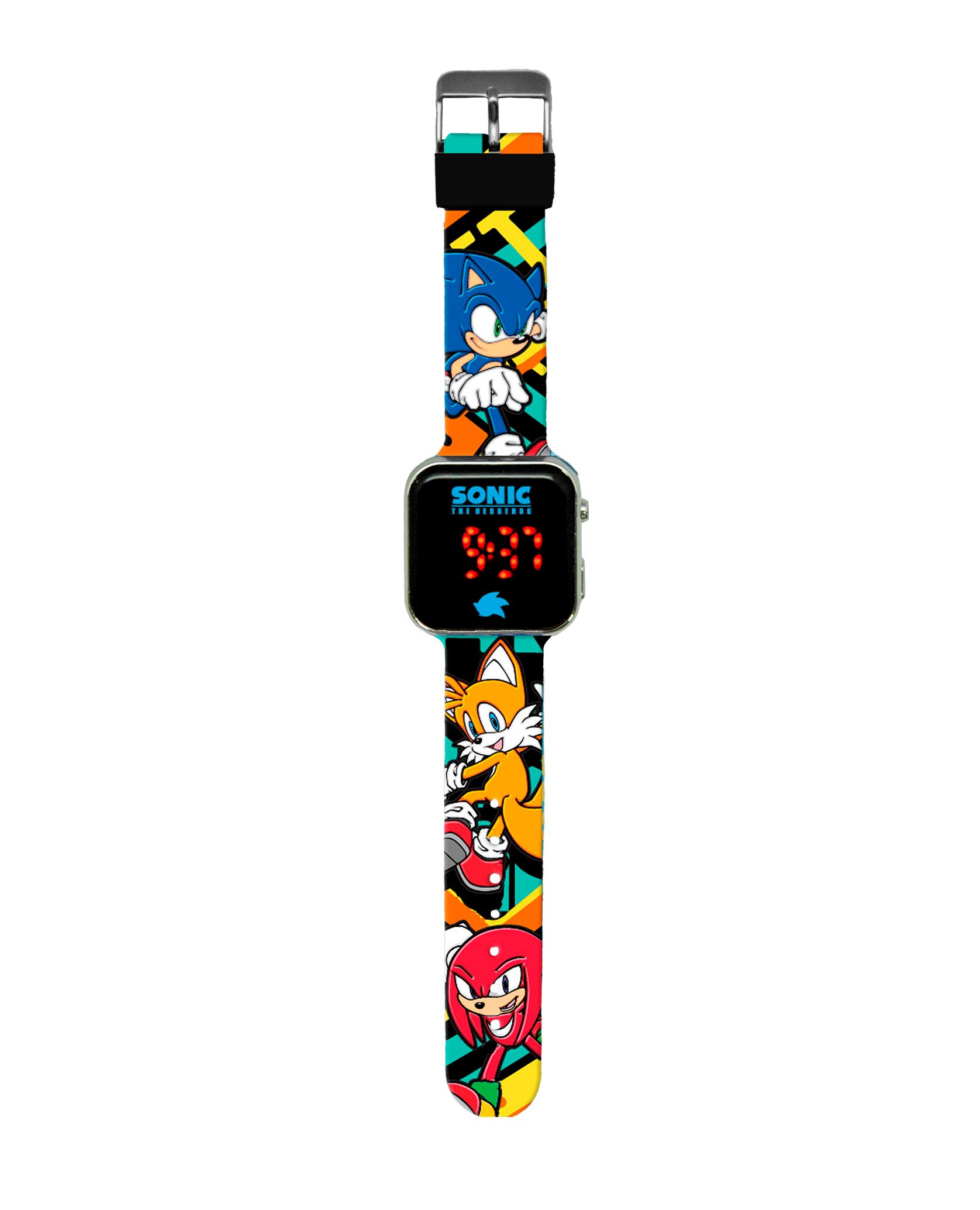 sonic reloj led ( kids licensing - snc4228m)