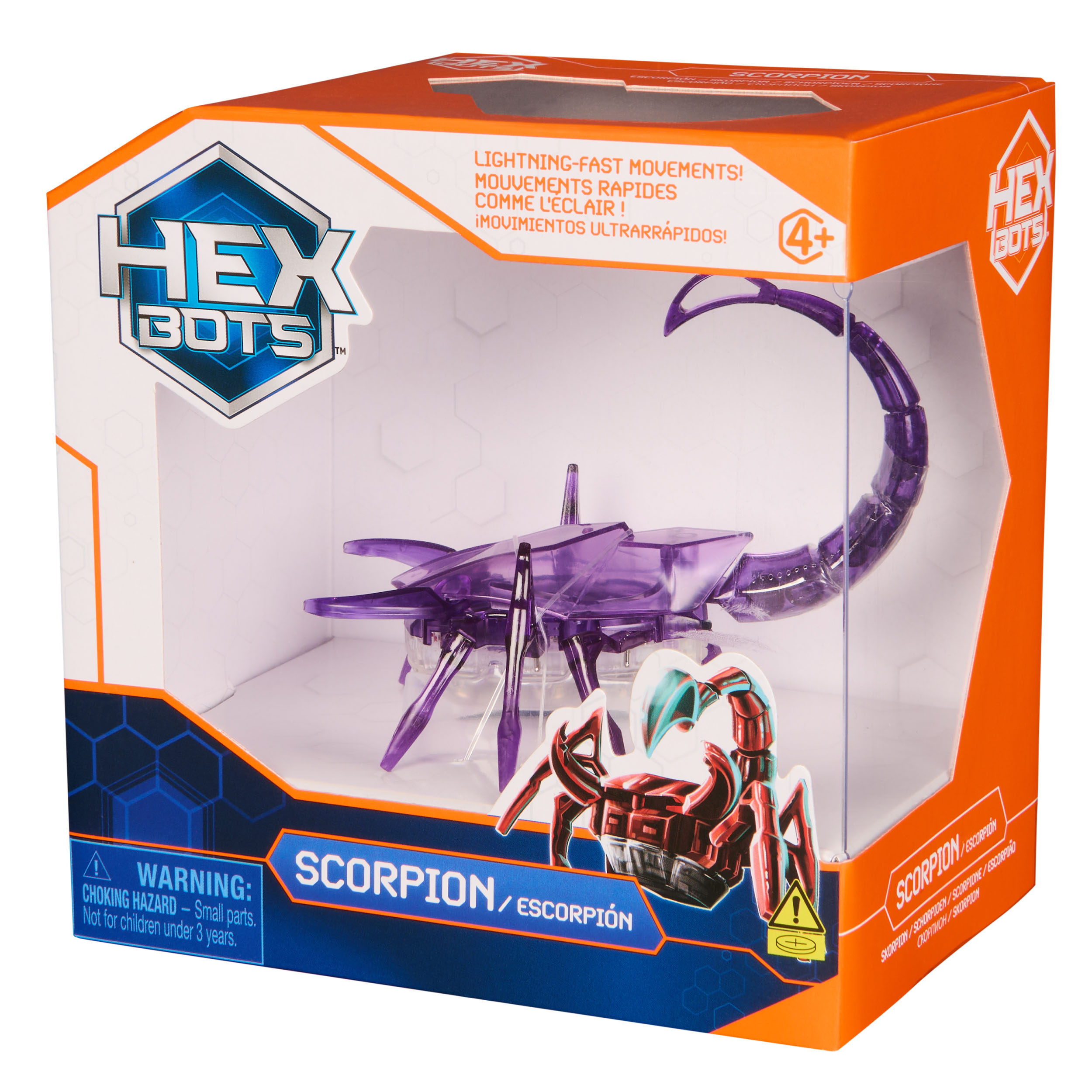 hex bots escorpion surtidos (spin master - 6071518)