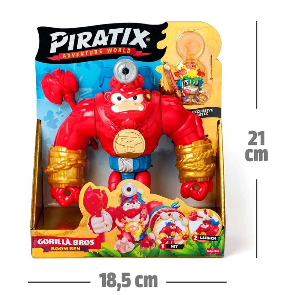 piratix s gorilla bros boom ben ( jakks pacific - ppxsp116in50)